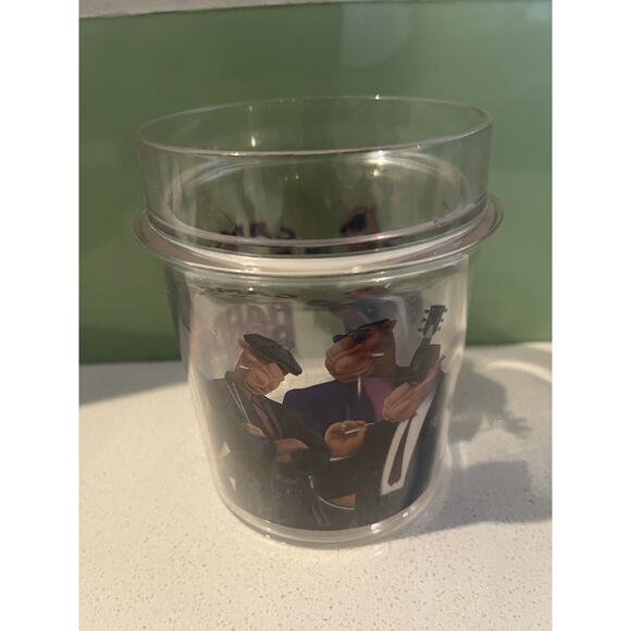 JOE CAMEL "THE HARD PACK" INSULATED MUG CUP VINTAGE 1991 PLASTIC - Picture 3 of 6